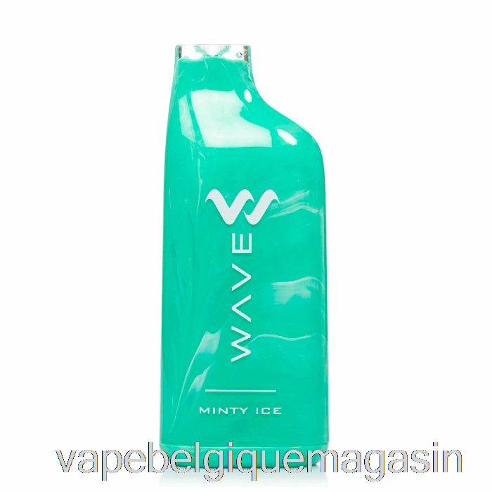 Vape Juice Wavetec Wave 8000 Glace à La Menthe Jetable